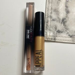 3/20$ Liquid eyeshadows Huda beauty and Appeal